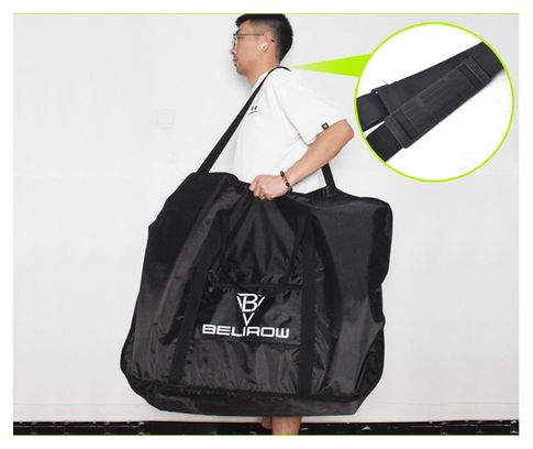 Sac de transport vélo Belirow – 166L – Avec sangles d’épaules