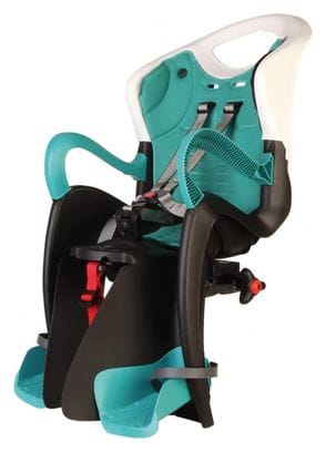 Bellelli Siège bébé pour vélo Tiger Relax B-Fix blanc/turquoise