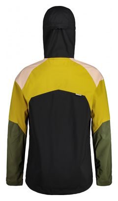 Windbreaker Jacket Maloja IschiM. Black / yellow