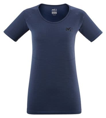 T-Shirt Millet Intense Seam Femme Bleu