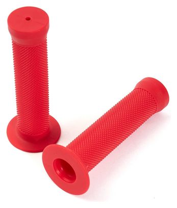Poignees BMX diamond rouge 130mm KHEbikes