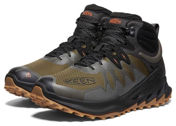 Keen Zionic Waterproof Mid Khaki Hiking Boots