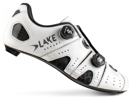 Lake CX241 Road Shoes White/Black