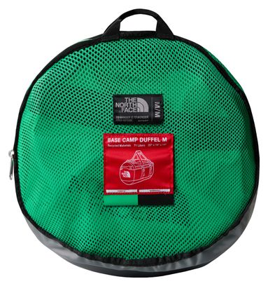 The North Face Base Camp Duffel M 71L Green Travel Bag
