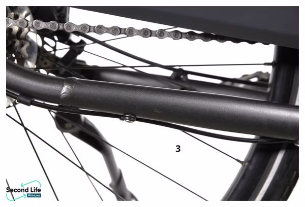 Produit Reconditionné - Vélo De Ville B'Twin Elops 940 E Shimano Deore 10V 418Wh Gris 2020