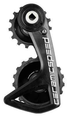 Ceramicspeed OSPW RS ALPHA Sram Red/Force AXS 12S Black Deragliatore