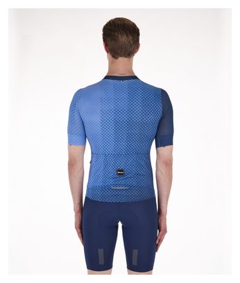 Maillot de manga corta Santini Paws Azul