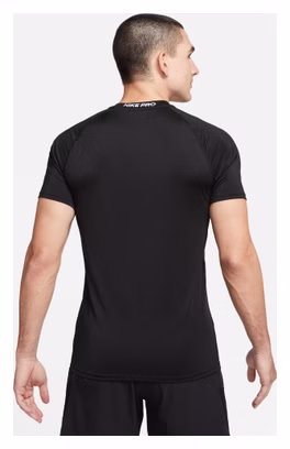 Nike Pro Kurzarm Trikot Schwarz Herren