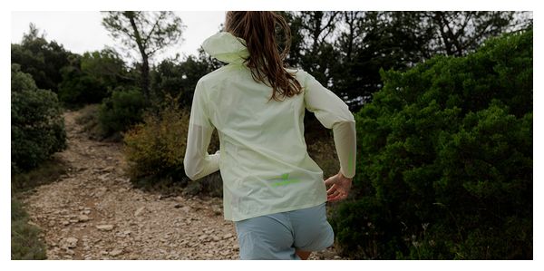 Veste Imperméable Compressport Hurricane Vert Femme