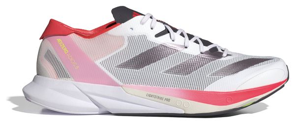 Chaussures Running adidas Adizero Adios 8 Blanc/Rouge Homme