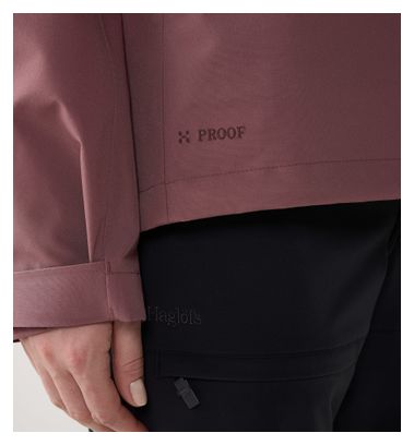 Veste Imperméable Haglöfs Front Proof II Violet Femme