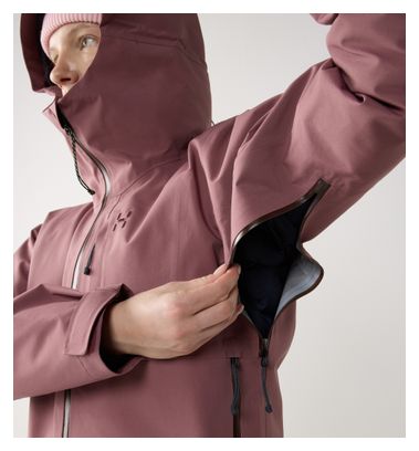 Veste Imperméable Haglöfs Front Proof II Violet Femme