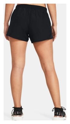 Short Under Armour Fly-By 3 Noir Femme