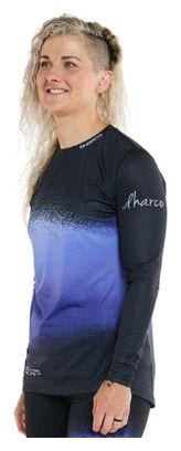 Maglia a maniche lunghe Dharco Race Ultra Violet Donna