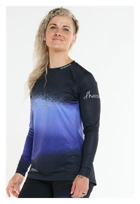 Maglia a maniche lunghe Dharco Race Ultra Violet Donna