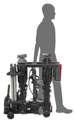 Portabicicletas Buzz Rack E-Scorpion Pro 2 Ball Mount - 13 Pin - 2 Bicicletas (Compatible con E-bike) Negro