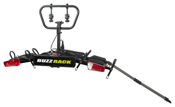 Portabicicletas Buzz Rack E-Scorpion Pro 2 Ball Mount - 13 Pin - 2 Bicicletas (Compatible con E-bike) Negro