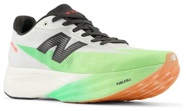 Running Shoes New Balance FuelCell SuperComp Elite v5 Ekiden White/Green/Red Woman