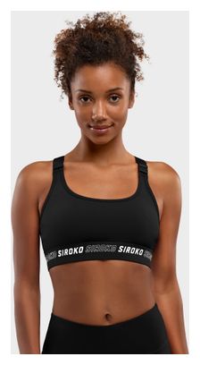 Brassière sport - Maintien élevé Fitness Femme Cardio Black Noir