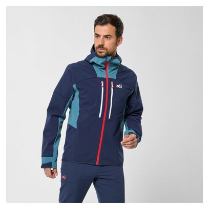 Millet Geilo Shield Hoodie Thermal Jacket Blue Men's