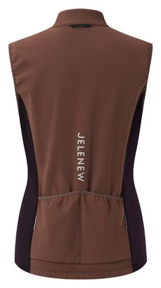 Gilet JELENEW thermo-laine coupe-vent laine