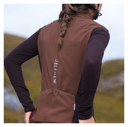 Gilet JELENEW thermo-laine coupe-vent laine