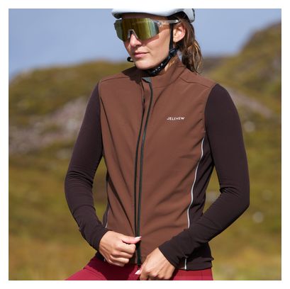 Gilet JELENEW thermo-laine coupe-vent laine