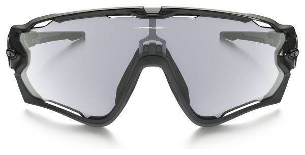 Oakley Jawbreaker Clear To Black Iridium Photochromic Lenses - Polished Black Frame / Ref: OO9290-14