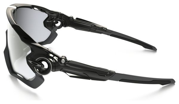 Oakley Jawbreaker Clear To Black Iridium Photochromic Lenses - Polished Black Frame / Ref: OO9290-14