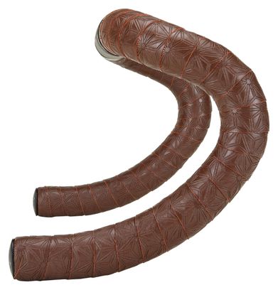 Supacaz Super Sticky Kush Gravel Bar Tape Coffee Brown with Bar Plugs