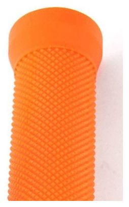 Poignees BMX diamond orange avec bride 130mm KHEbikes