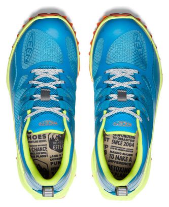Chaussures de Randonnée Femme Keen Zionic Waterproof Bleu