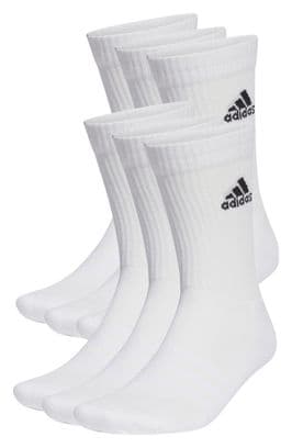 adidas Performance Sportswear Crew Socks x6 Unisex Bianco