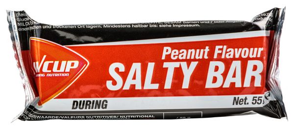 WCUP barrita energética Salty Bar Cacahu te Sal e 55g