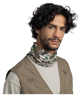 Unisex Choker Buff Coolnet UV Angler Khaki