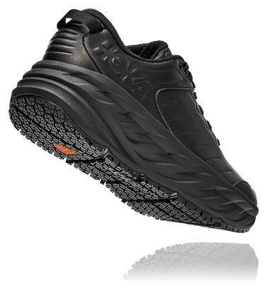 Hoka Bondi SR Leather Black Man