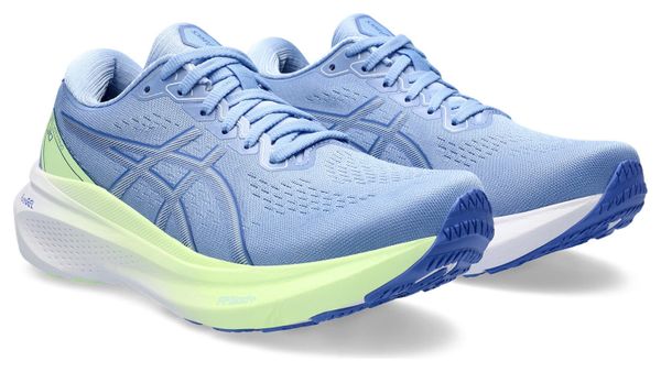 Asics Gel Kayano 30 Damesschoenen Blauw Geel