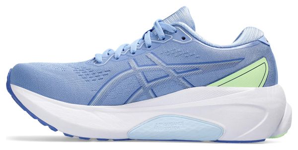 Asics Gel Kayano 30 Blau Gelb Damen Laufschuhe