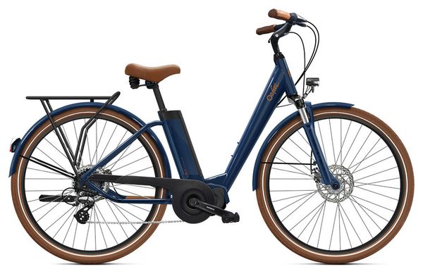 Elektro-Citybike O2 Feel iVog City Up 4.1 Shimano Altus 8V 400 Wh 26'' Boreal Blue