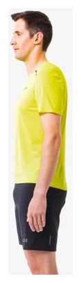 T shirt Manches Courtes Gore Wear Contest 2.0 Jaune Fluo