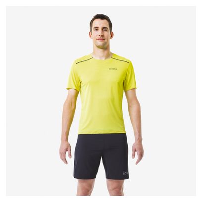 T shirt Manches Courtes Gore Wear Contest 2.0 Jaune Fluo