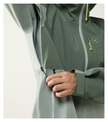 Veste Imperméable Haglöfs Front Proof II Vert Homme