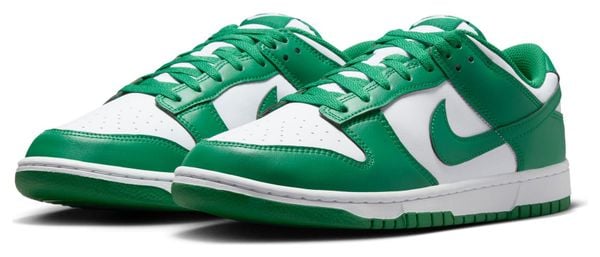 Nike Dunk Low Retro Wit/Groen herensportschoenen