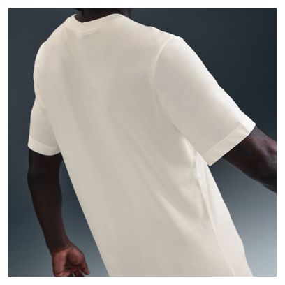 Nike Dri-FIT Trail Logo Kurzarmtrikot Beige Männer