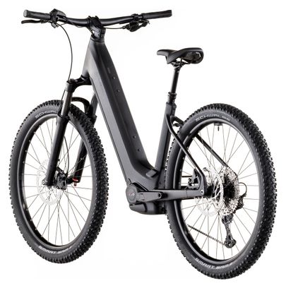 Cube Reaction Hybrid Pro 800 Easy Entry Electric Hardtail MTB Shimano 12S 800 Wh Bosch 100 Nm 27.5'' Blackline Nero 2026