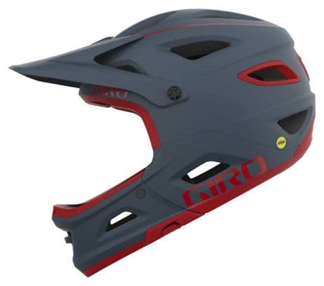 Giro Switchable Mips Full-Face Helmet Gray / Red 2021