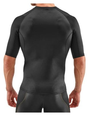Skins Series-1 Short Sleeve Jersey Zwart