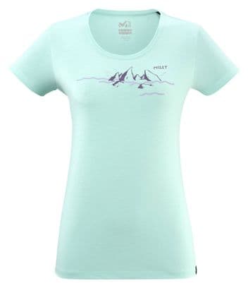 T-Shirt Millet Divino Femme Bleu
