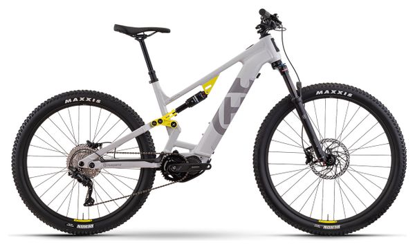 Husqvarna Light Cross LC1 Electric Full Suspension MTB Tektro 9S 504 Wh 29''/27.5'' Grau / Gelb 2022