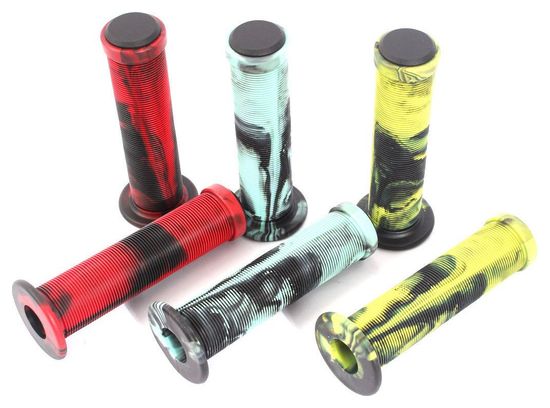 Poignees BMX 2tone noir vert KHEbikes